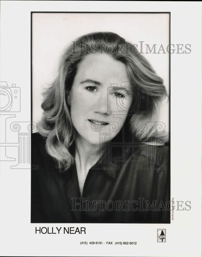 1989 Press Photo Holly Near - lrp92747