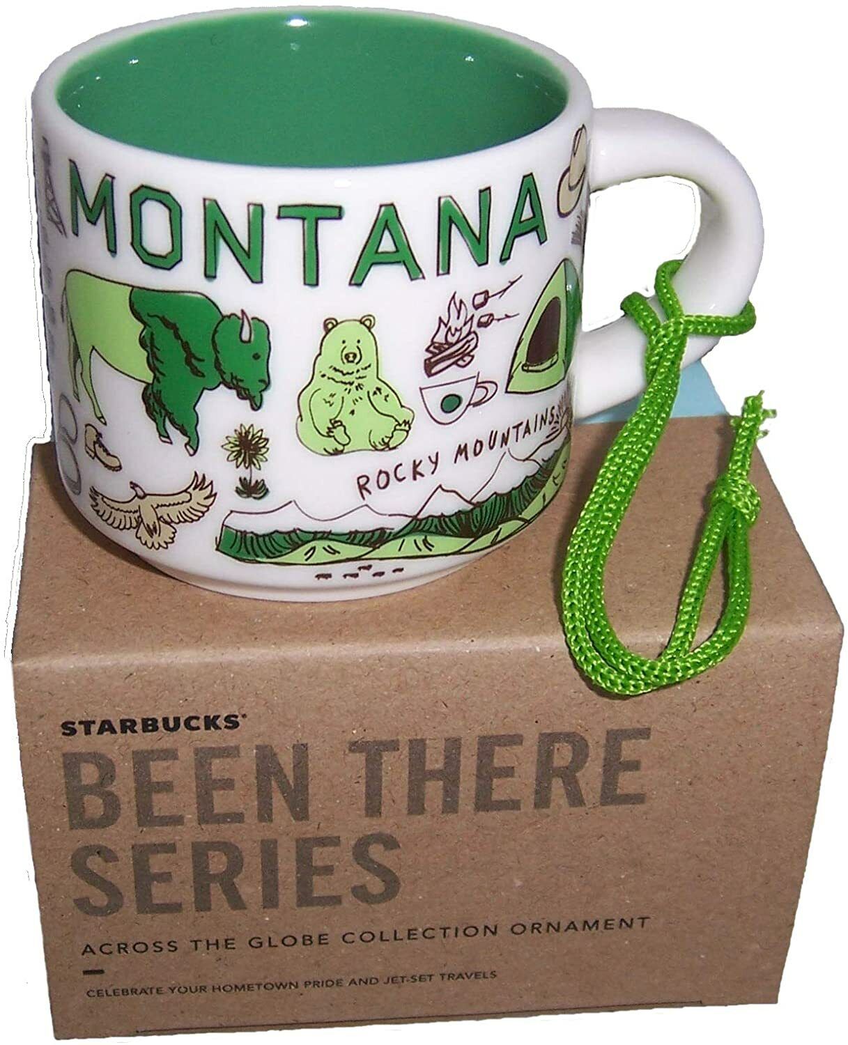 Starbucks Montana Been There Series, 2 Ounce Espresso, Cappuccino Cup, Ornament