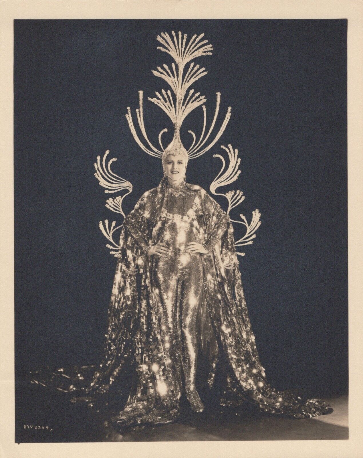 Luise Rainer in The Great Ziegfeld (1930s)⭐ Cheesecake Art Deco Photo K 153