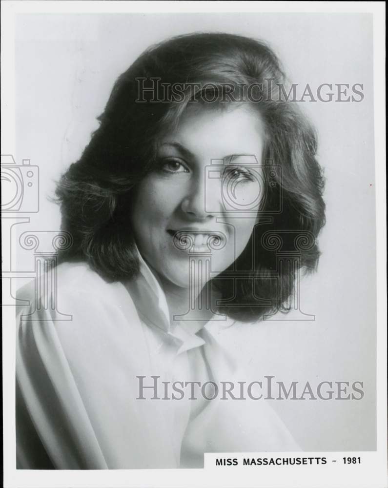 1981 Press Photo Miss Massachusetts - srp38769