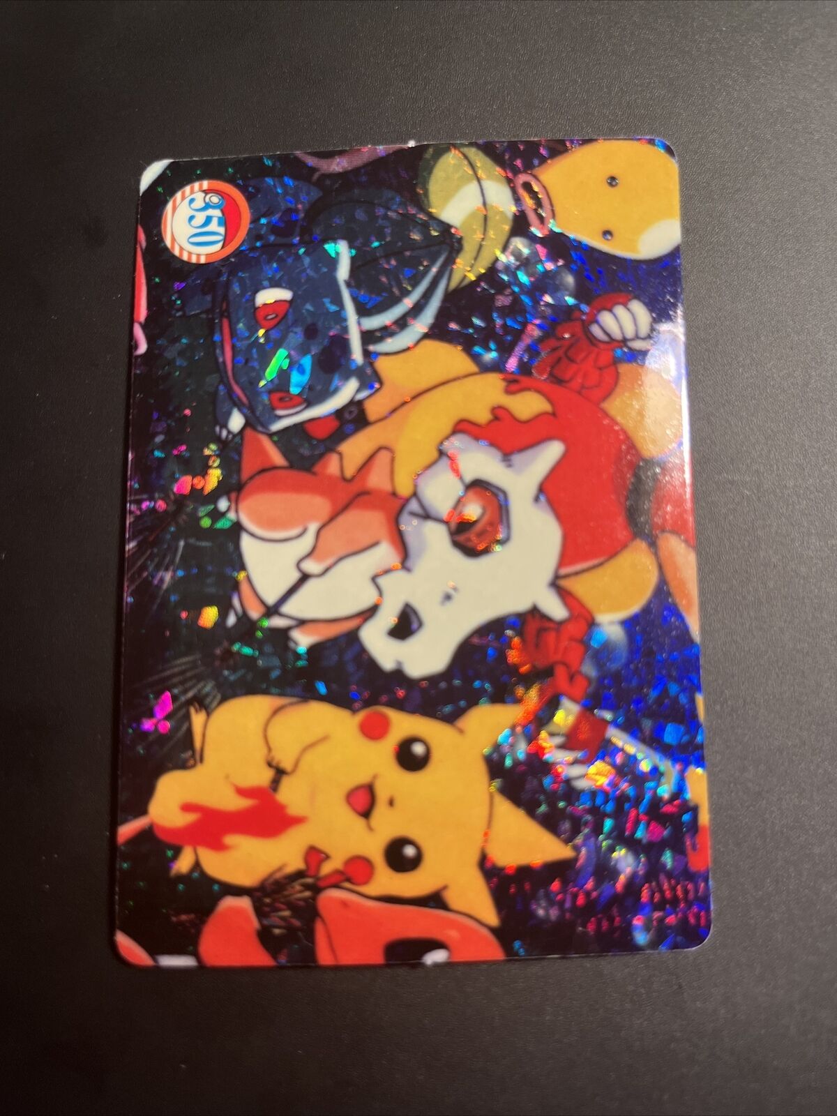 Pokemon Card Pikachu Cubone Holo Prism Pocket Monsters Bandai No Shining