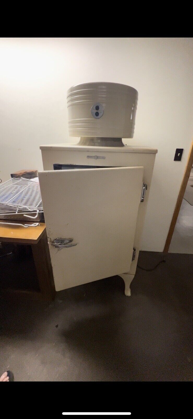 general electric refrigerator vintage