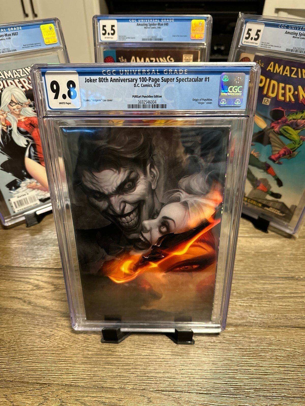 Joker 80th Anniversary 100-Page Spectacular PUREart Puncline Edition CGC 9.8