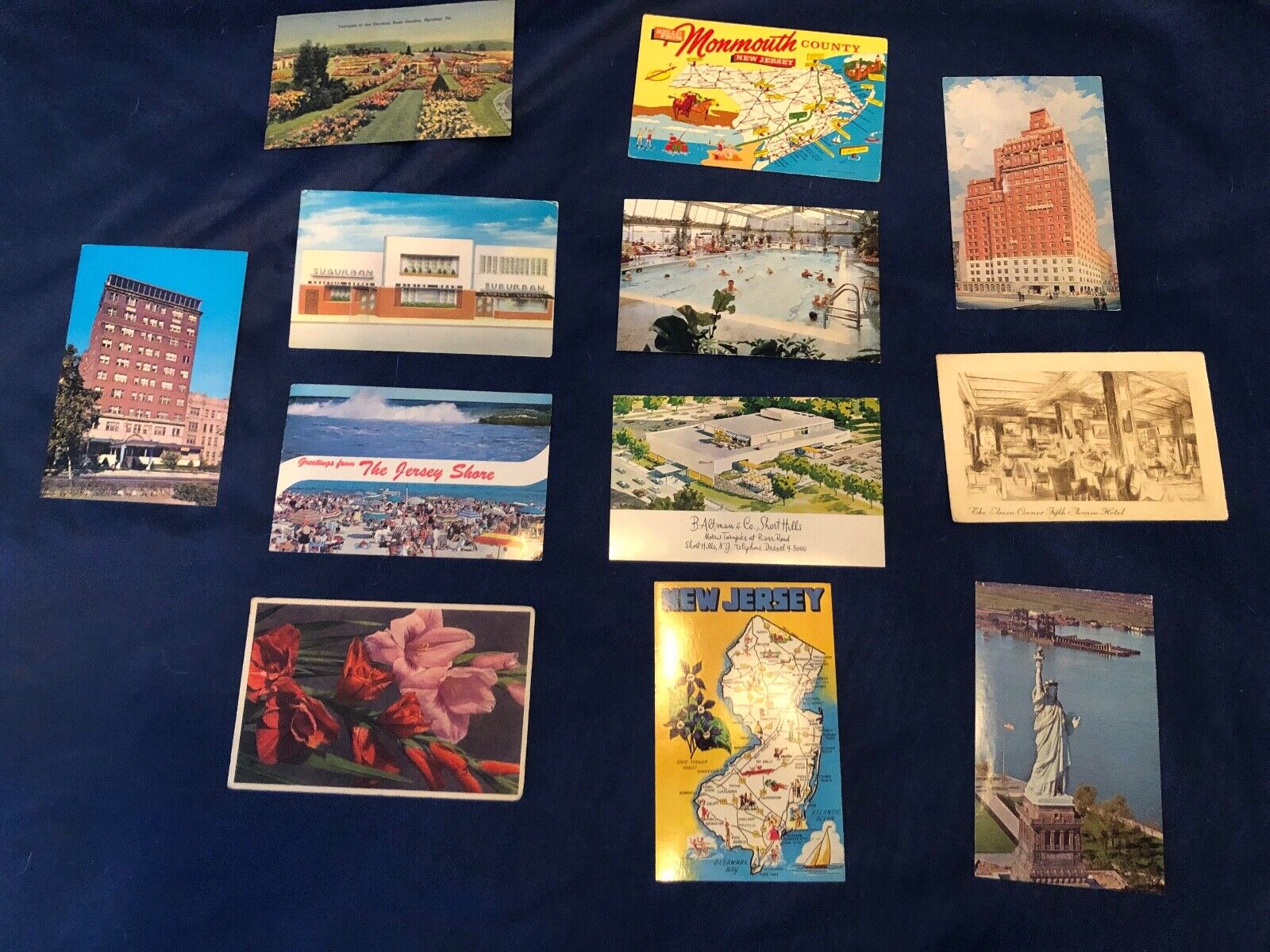 Vintage Postcards Mid century See pics USED Good Condition POSTED