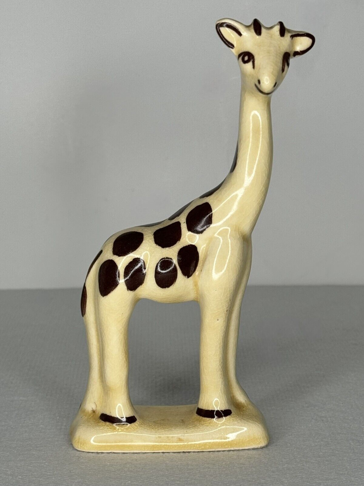 Vintage Rio Hondo Pottery Giraffe Ceramic Figurine 7 inches