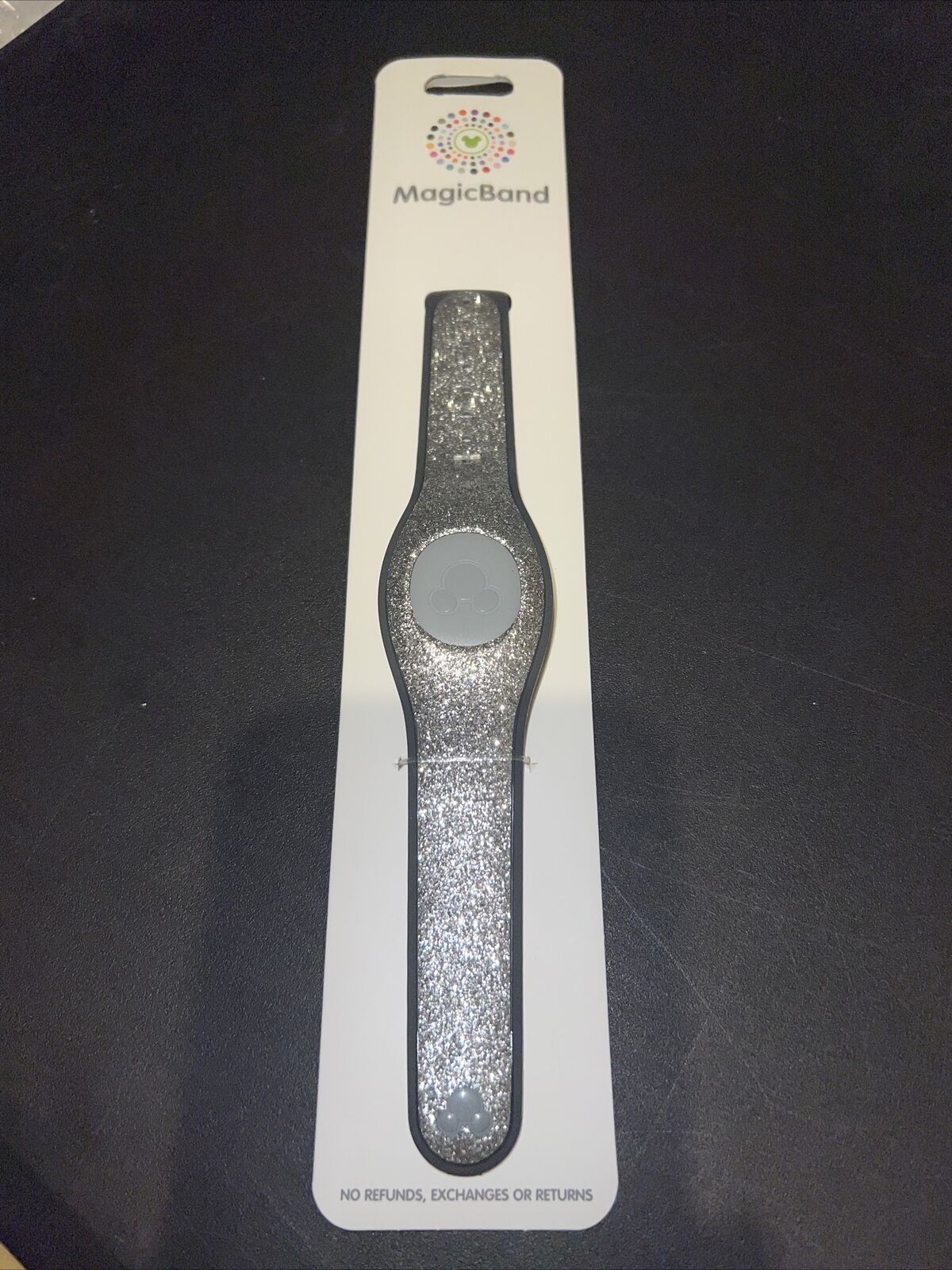 Disney WDW Parks Sparkling Silver Magic Band 2 Unlinked New