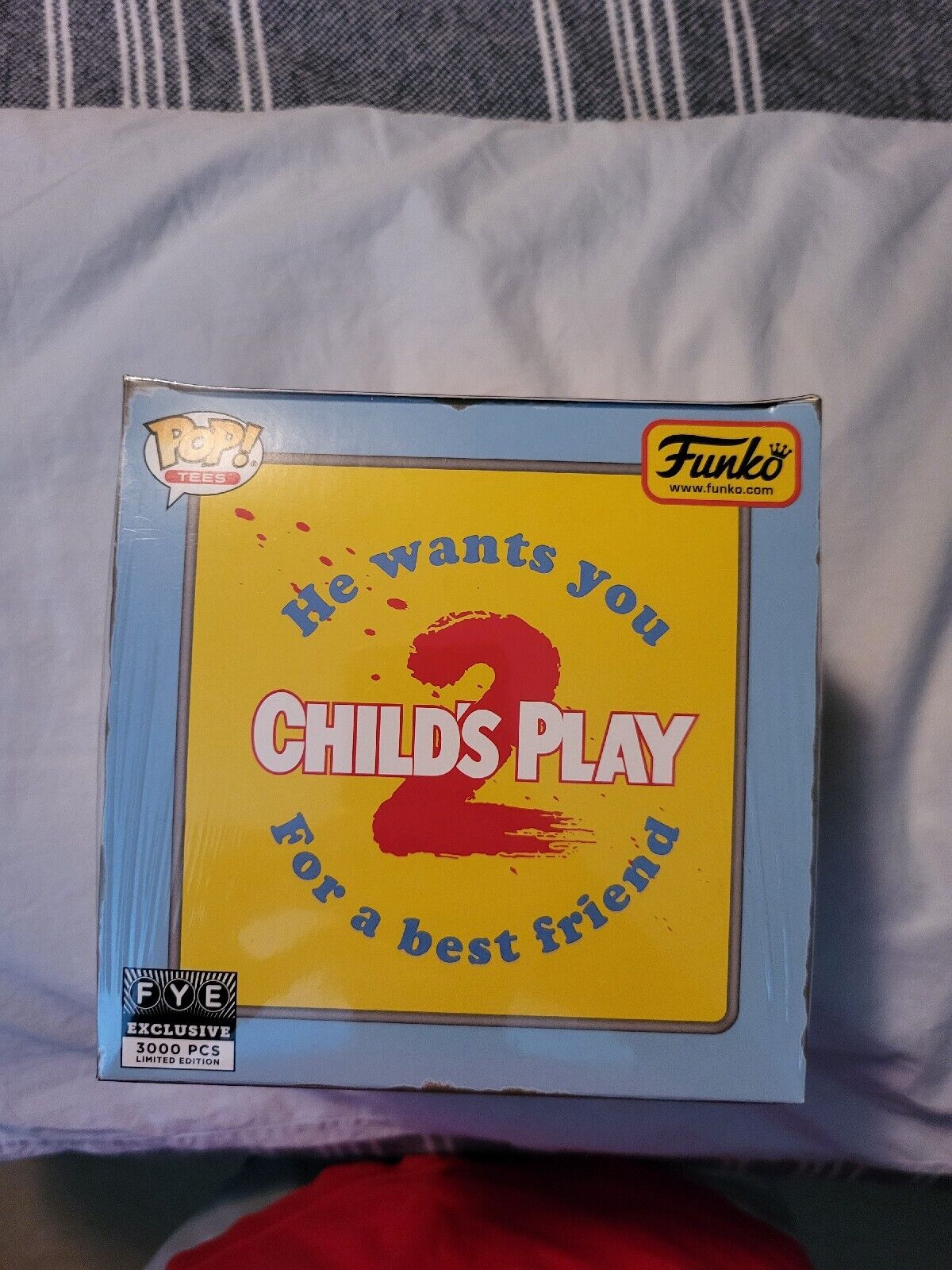 Child\'s Play 2 Shirt and Funko Pop FYE Exclusive XL size Brand New Sealed