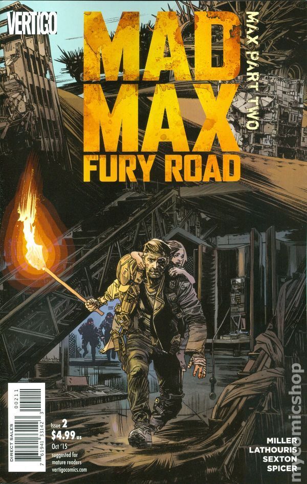 Mad Max Fury Road Mad Max #2 VF 2015 Stock Image