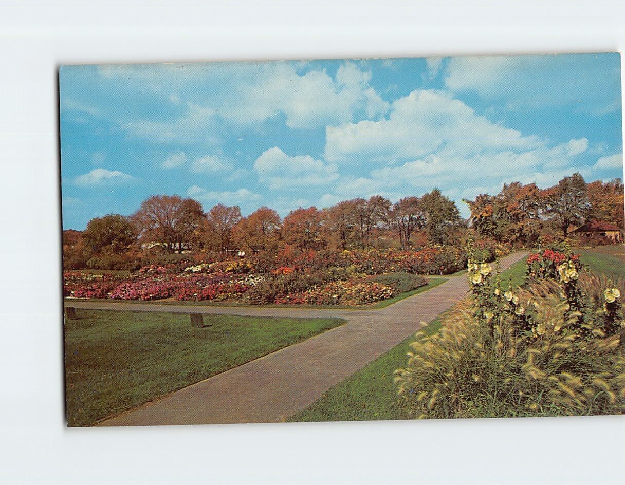 Postcard The Test Garden Alfred L. Boerner Botanical Gardens Wisconsin USA