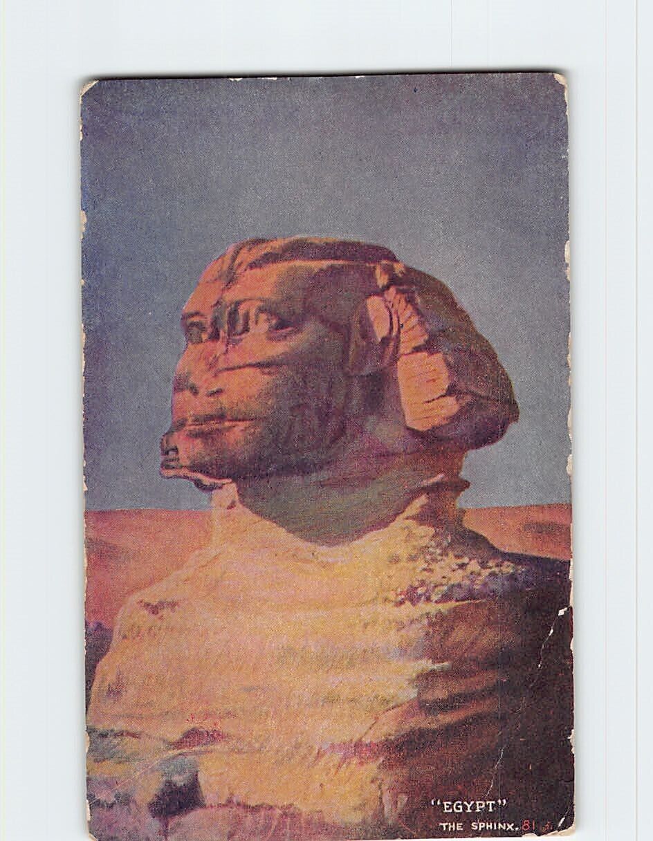 Postcard The Sphinx Egypt