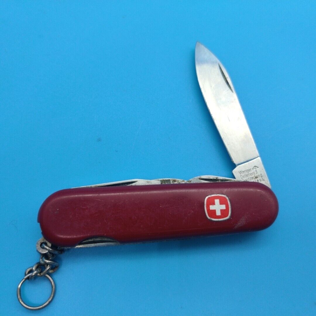CANYON Swiss Army Knife WENGER Multitool Pocketknife Red Rare Discontinued