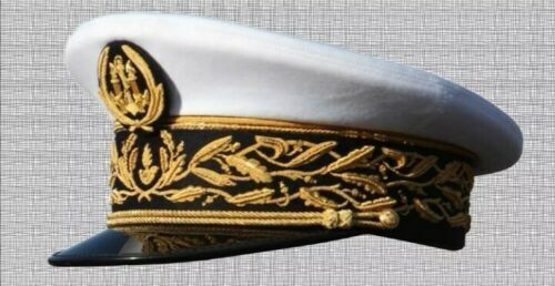 FRENCH HAT CAP KEPI - French Merchant Navy Visor Cap Reproduction - French Hat