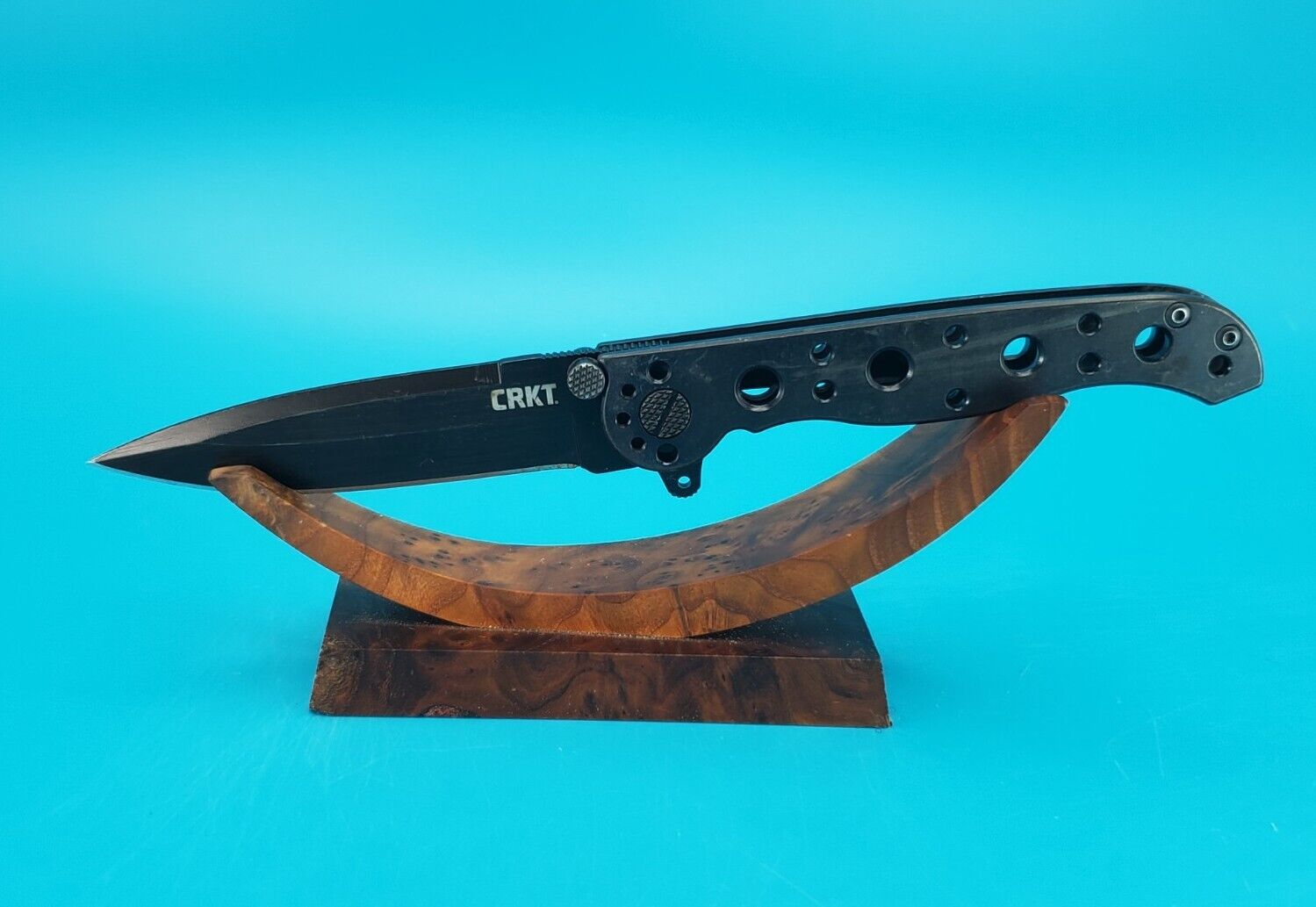 CRKT M16-01KS Carson Design Frame Lock Plain Edge Black Pocket Knife
