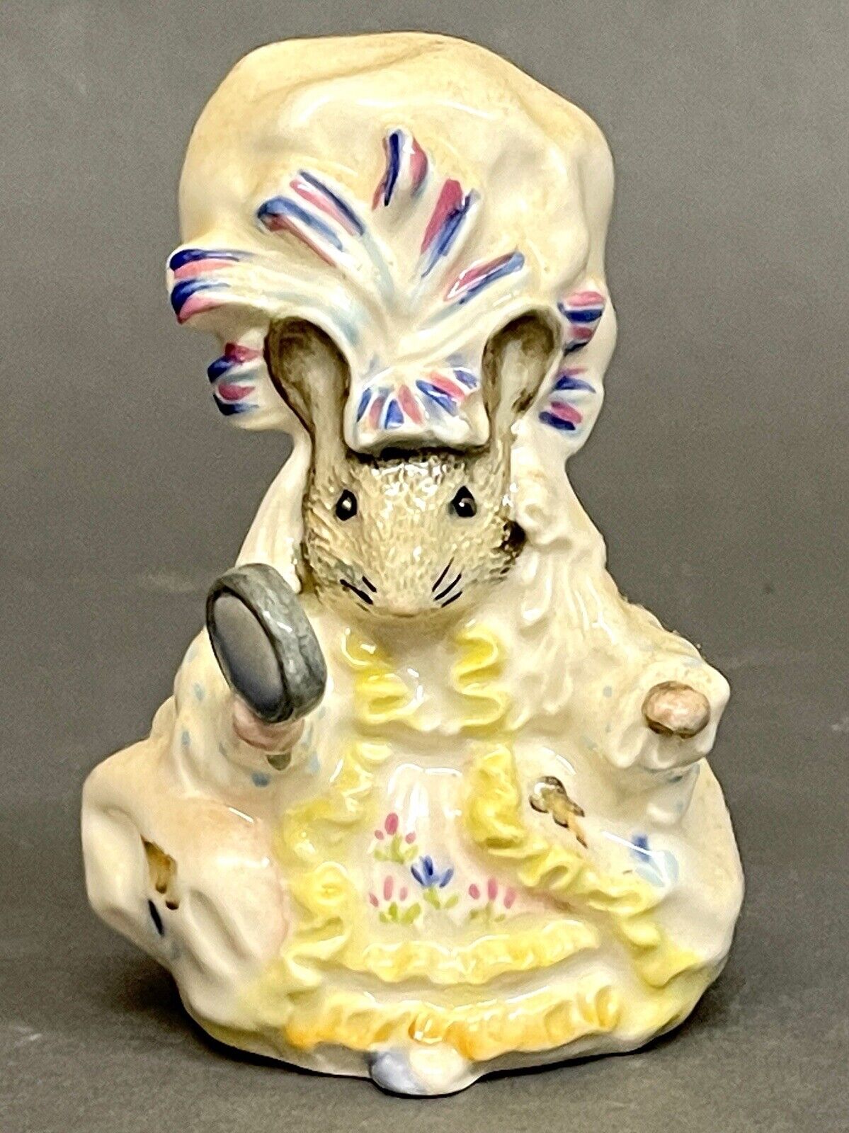 Beatrix Potter Beswick Rare Vintage 1989 Lady Mouse Figurine England