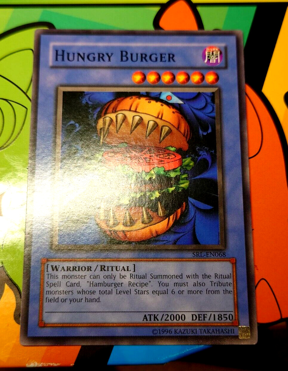 Hungry Burger - SRL-EN068 - Common - Unlimited - YuGiOh (not 25th reprint)
