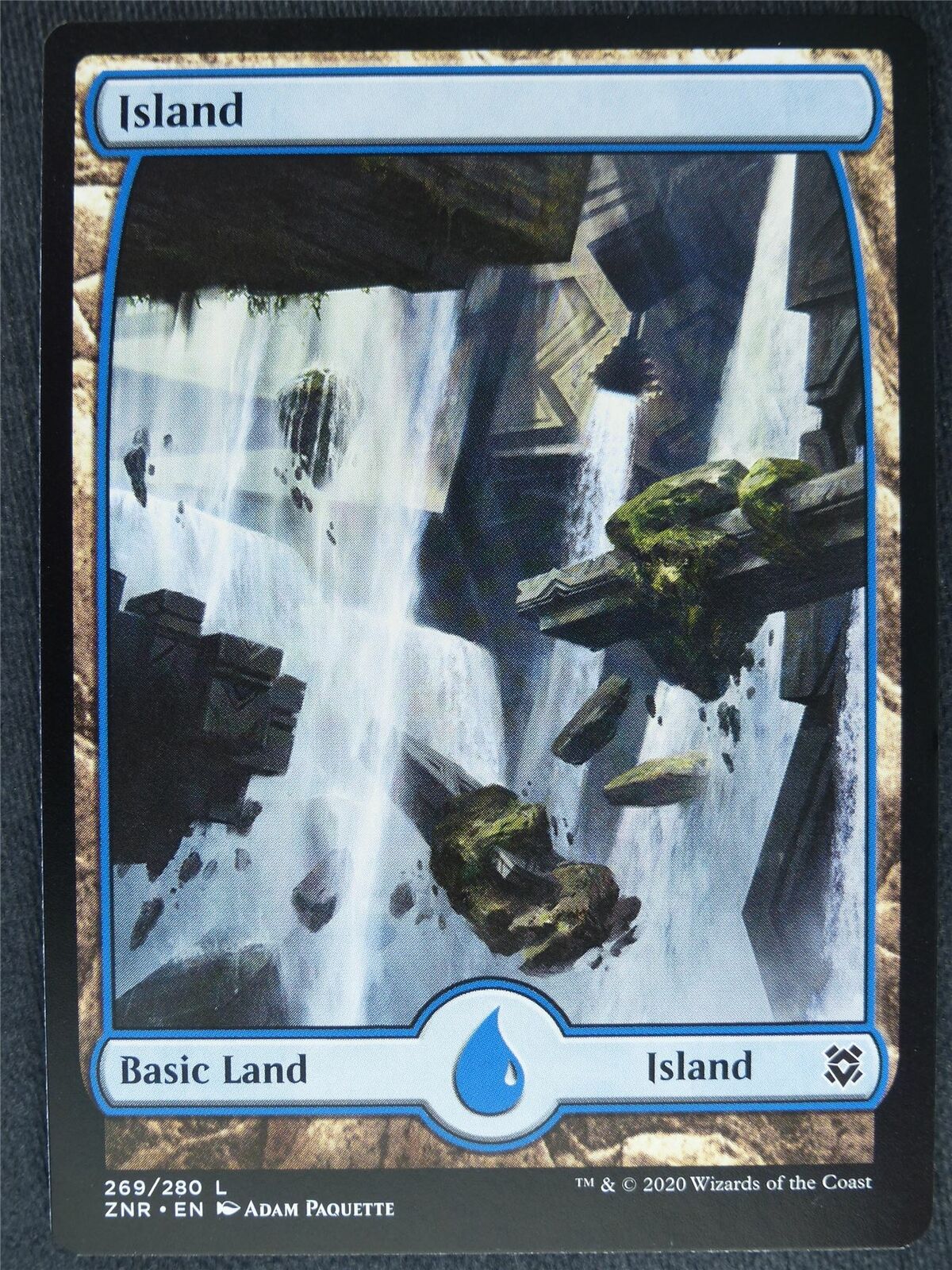 Island 269/280 Full Art Mint - Mtg Magic Cards #2G