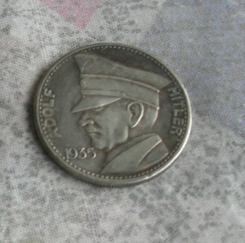 WW2 Hitler Nazi Germany 5 ReichsMark  1935 Coin