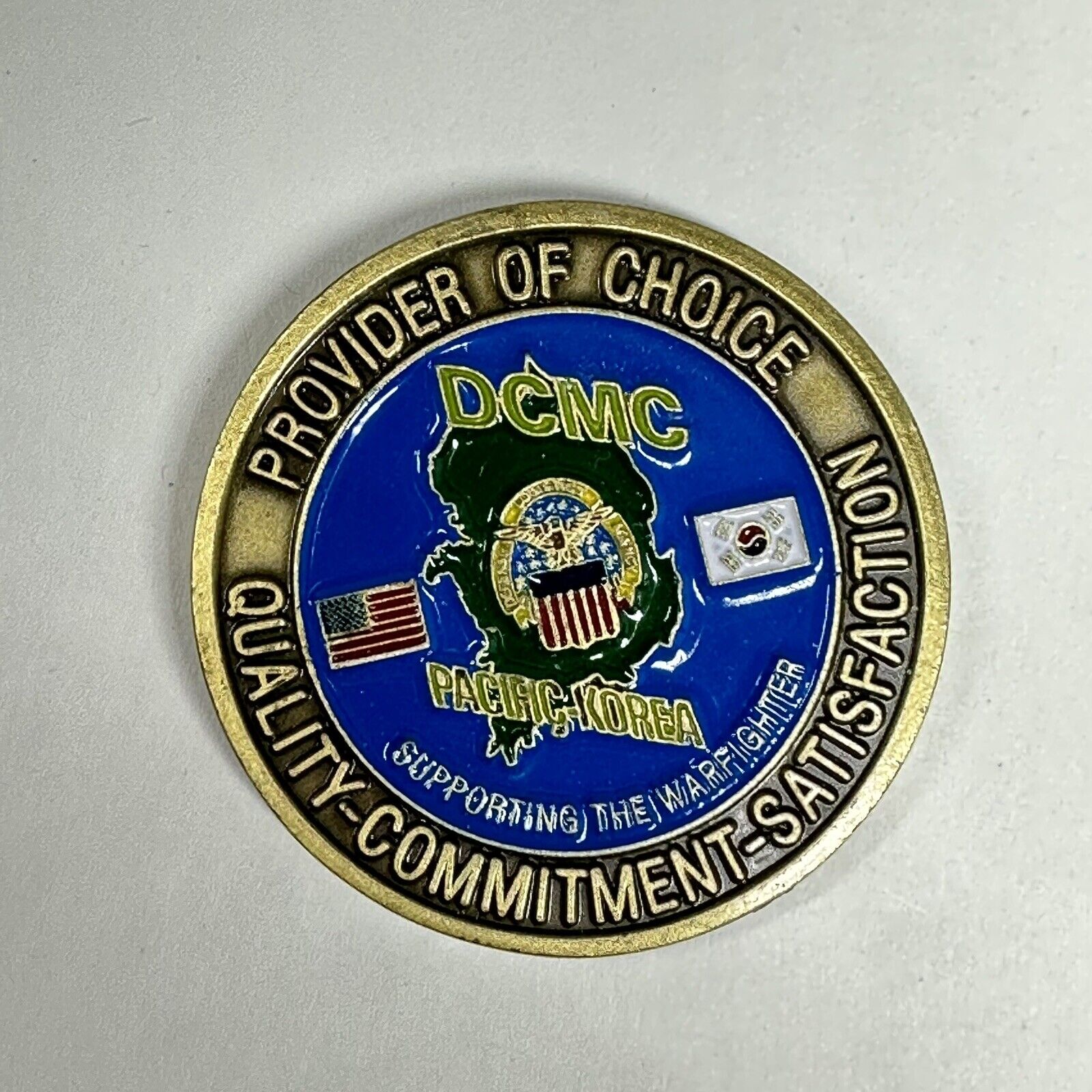 Defense Logistic Agency Provider of Choice One Challenge Coin Military