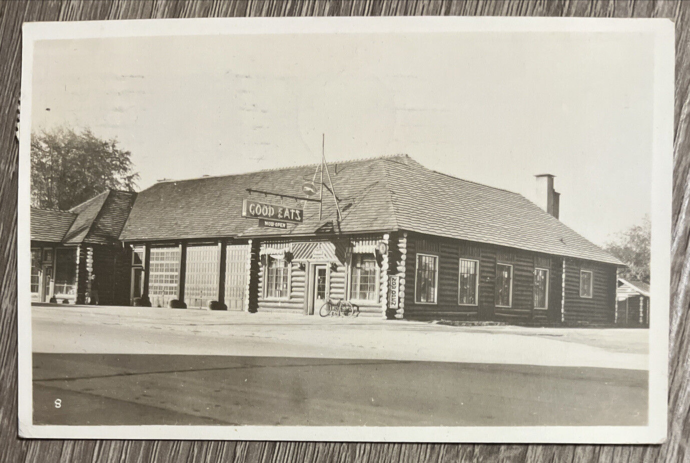 Real Photo Postcard - The Trading Post - Standish, Michigan - RPPC Vintage 1940s