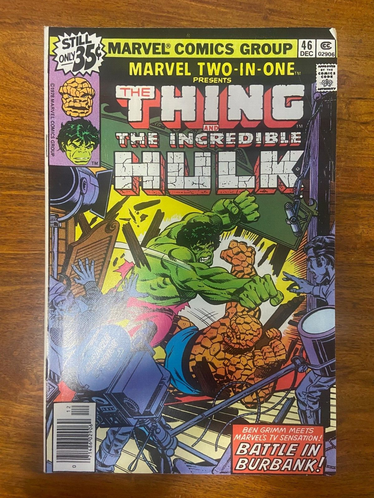 Marvel Two-In-One #46 Comic Book