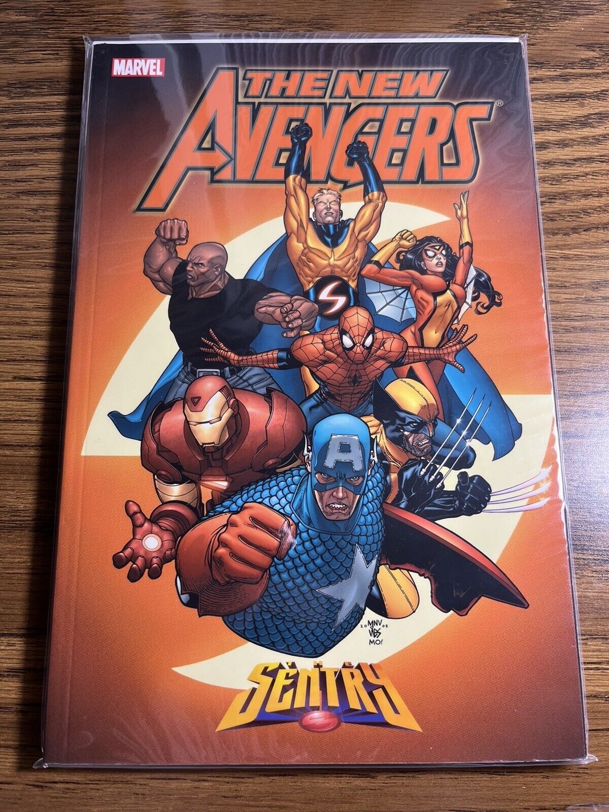 NEW AVENGERS 2 TRADE PAPERBACK BENDIS STORY MCNIVEN COVER MARVEL 2006 UNREAD