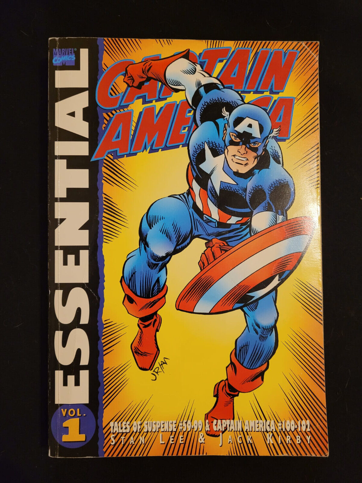 The Essential Captain America #1 (Marvel Comics Trade Paperback 2000)