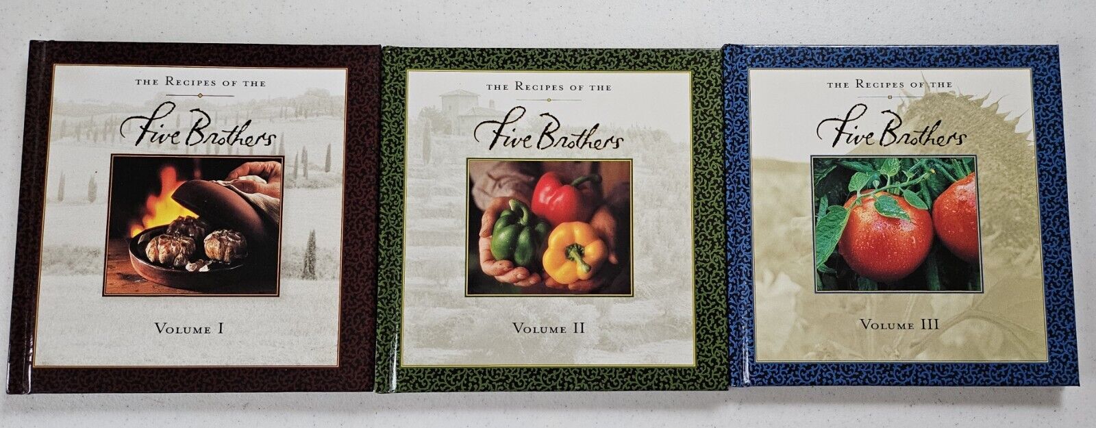 The Five Brothers Vols. I, II & III  Varied Recipes Square/thin