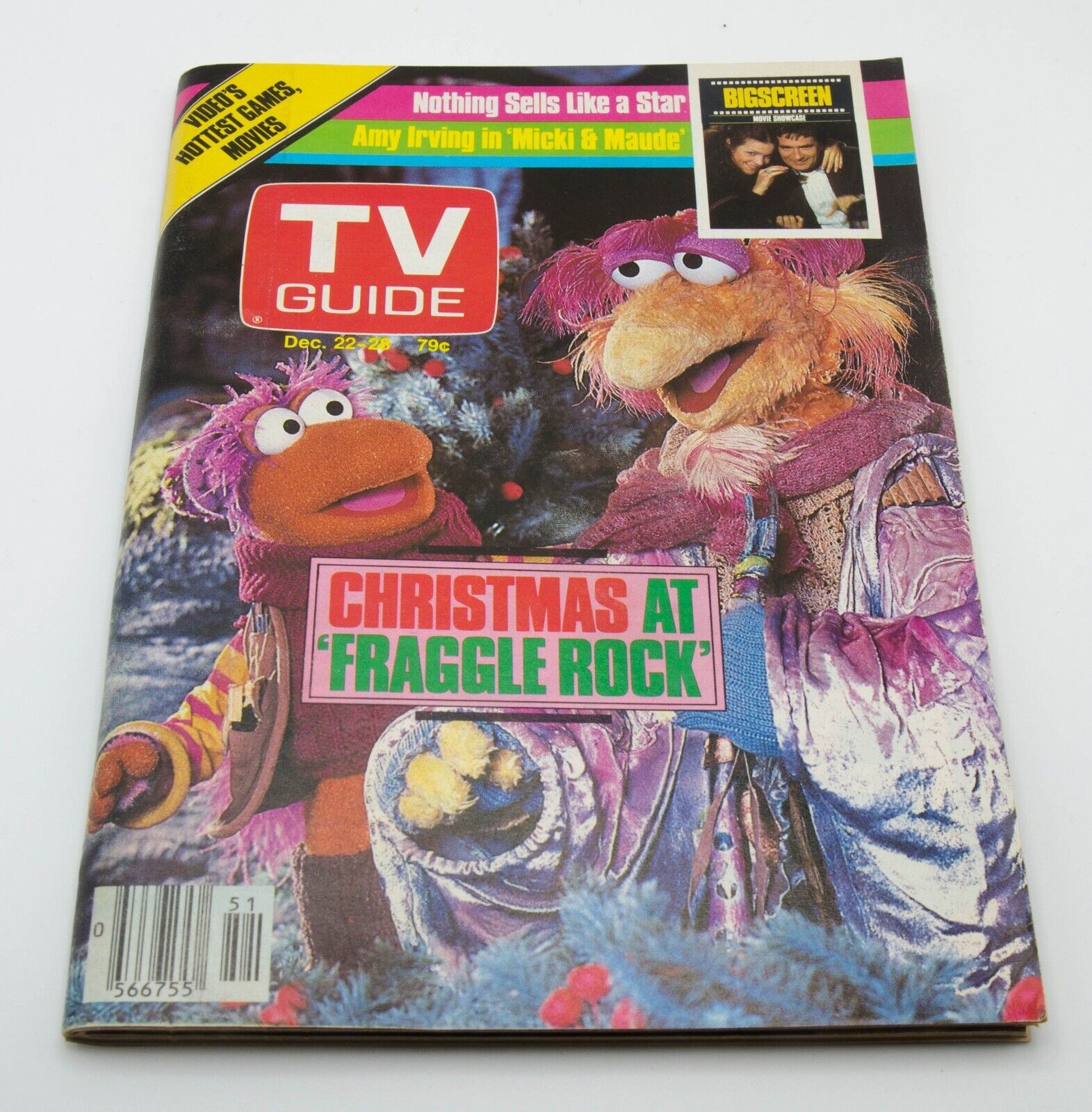 TV Guide Dec 1984 FRAGGLE ROCK/AMY IRVING/JAN-MICHAEL VINCENT Canadian A2