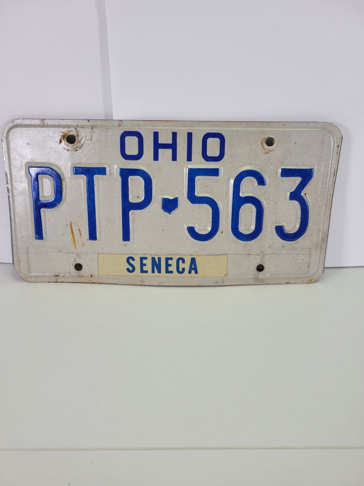 Vintage 1980s Ohio Driver License Plate