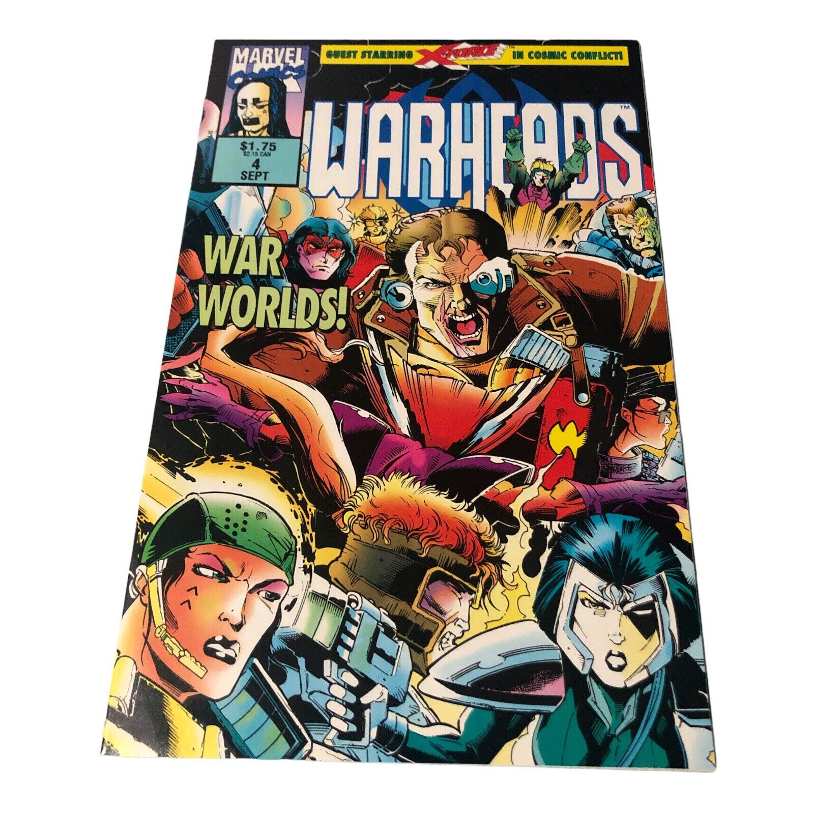 Marvel Comics Warheads #4 (September 1992) X-Force Appearance Vintage
