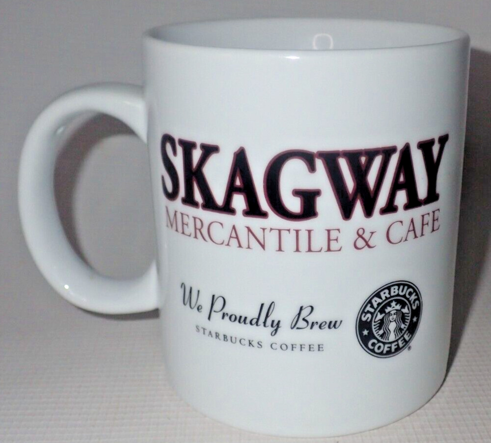 Starbucks Skagway Alaska Mercantile and Cafe Large 20 oz Coffee Mug Cup Vintage