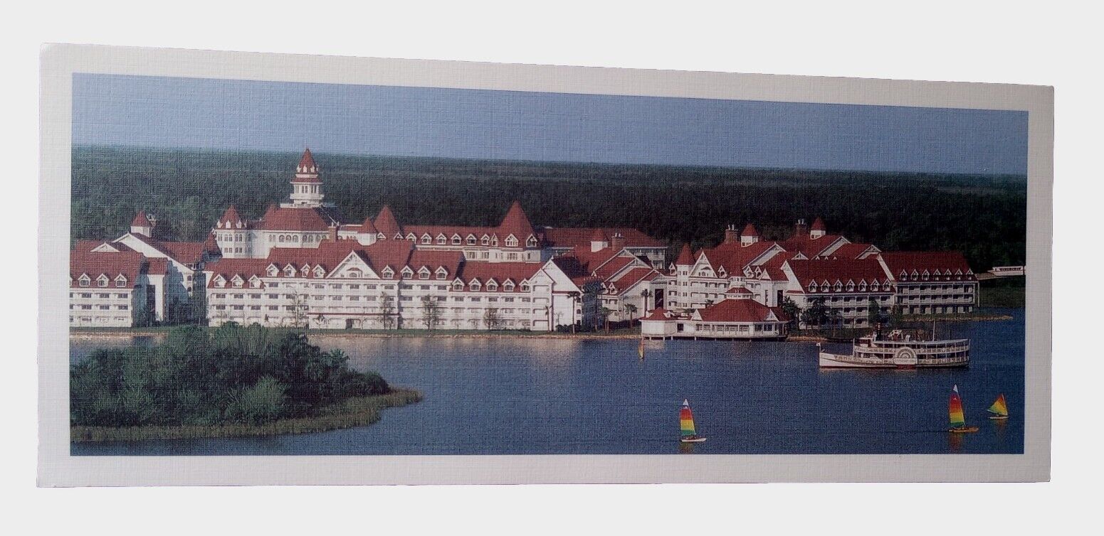 Vintage Disney's Grand Floridian Beach Resort Opening Year 1988 Postcard