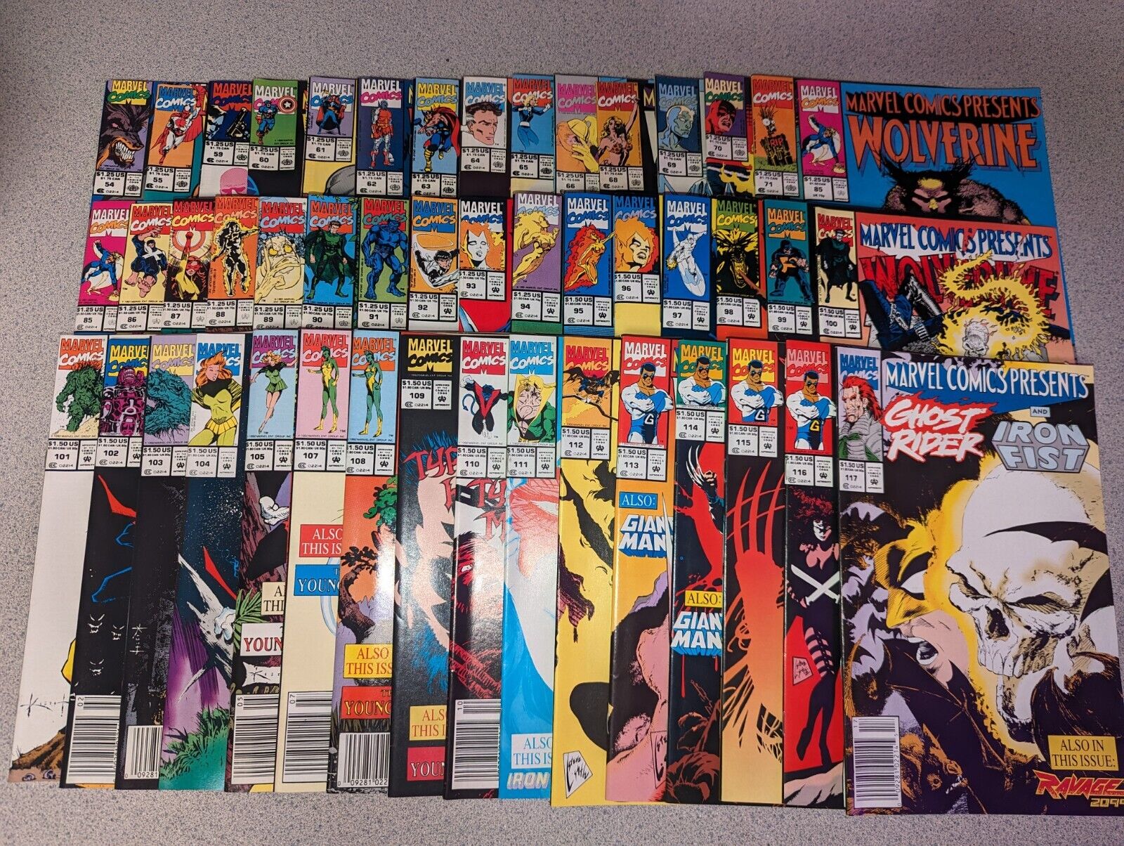 Massive Lot of Wolverine Comics 1990s 47 Issues Included
