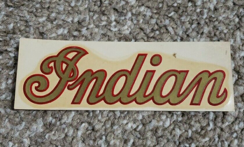 Vintage Indian Motorcycles Decal 