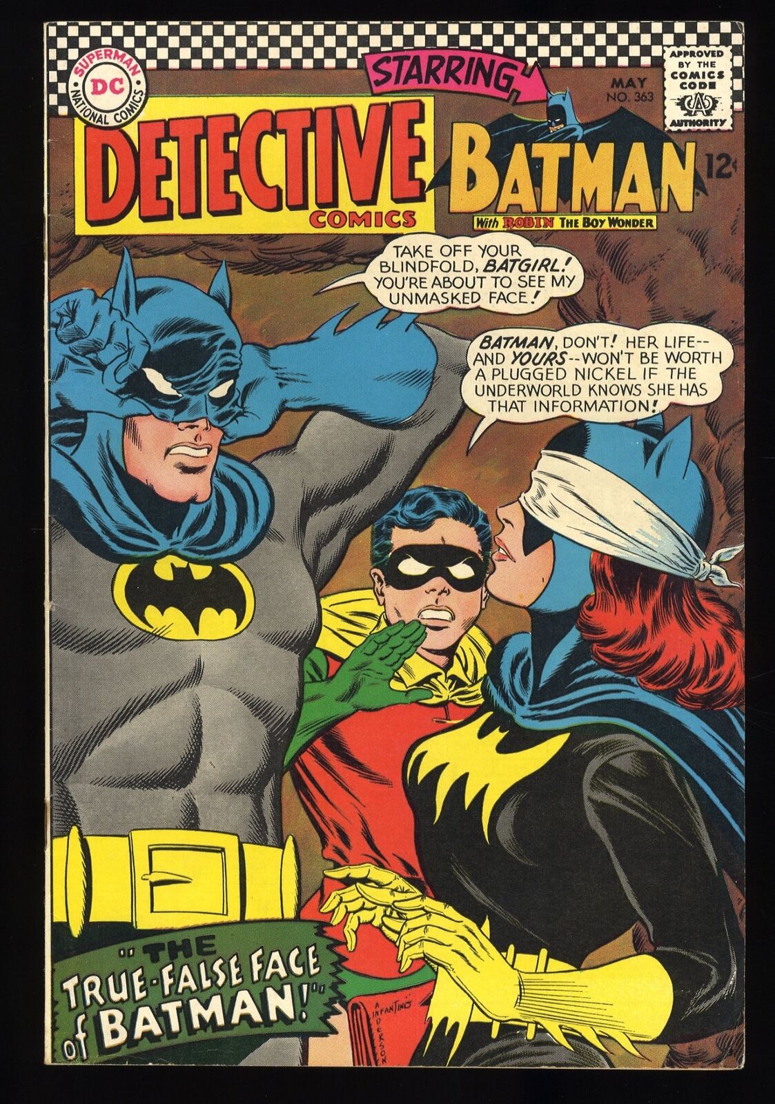 Detective Comics (1937) #363 VF- 7.5 2nd App Batgirl  Infantino/Anderson Cover