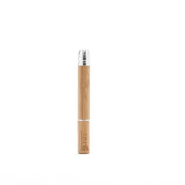 RYOT SHORT BAMBOO Wood TWIST One Hitter Taster Bat w SILVER DIGGER Tip Authentic
