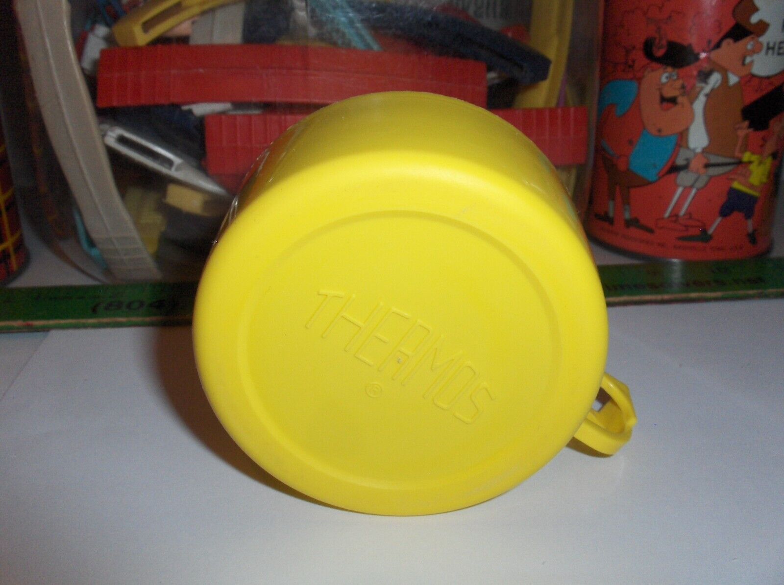 Vintage Early Yellow Lunch Box-Replacement Thermos Cup-Thermos Company-28A53