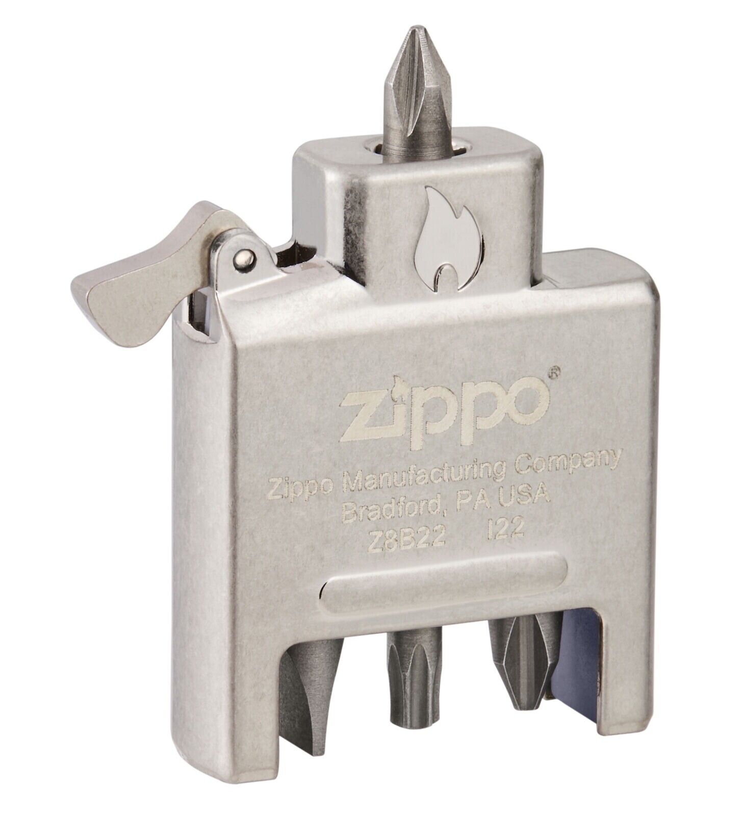 Zippo Bit Safe 4-in-1 Screwdriver Lighter Insert, 65701 New In Box