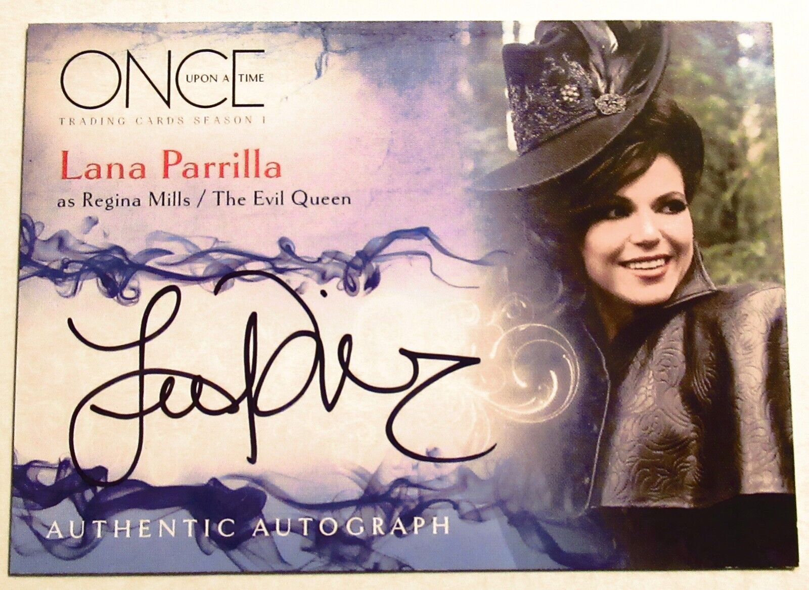 Once Upon A Time Lana Parrilla Autograph Card A1