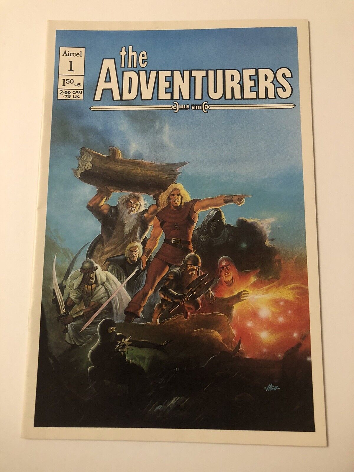 The Adventurers #1 (orginal) # 1 (variant limited) 2, 3 (two versions) 4 and 0. 