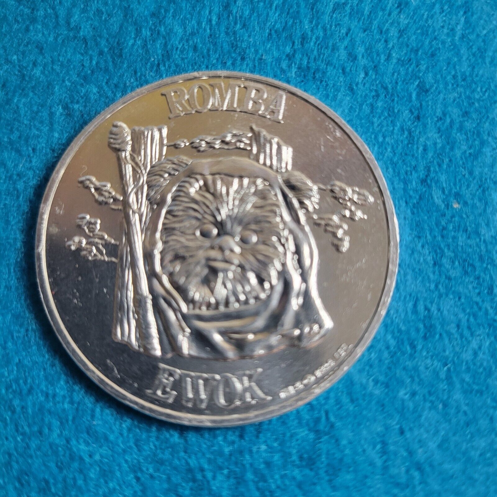 Vintage Star Wars Collector Coin  Romba Ewok (Lot 150)