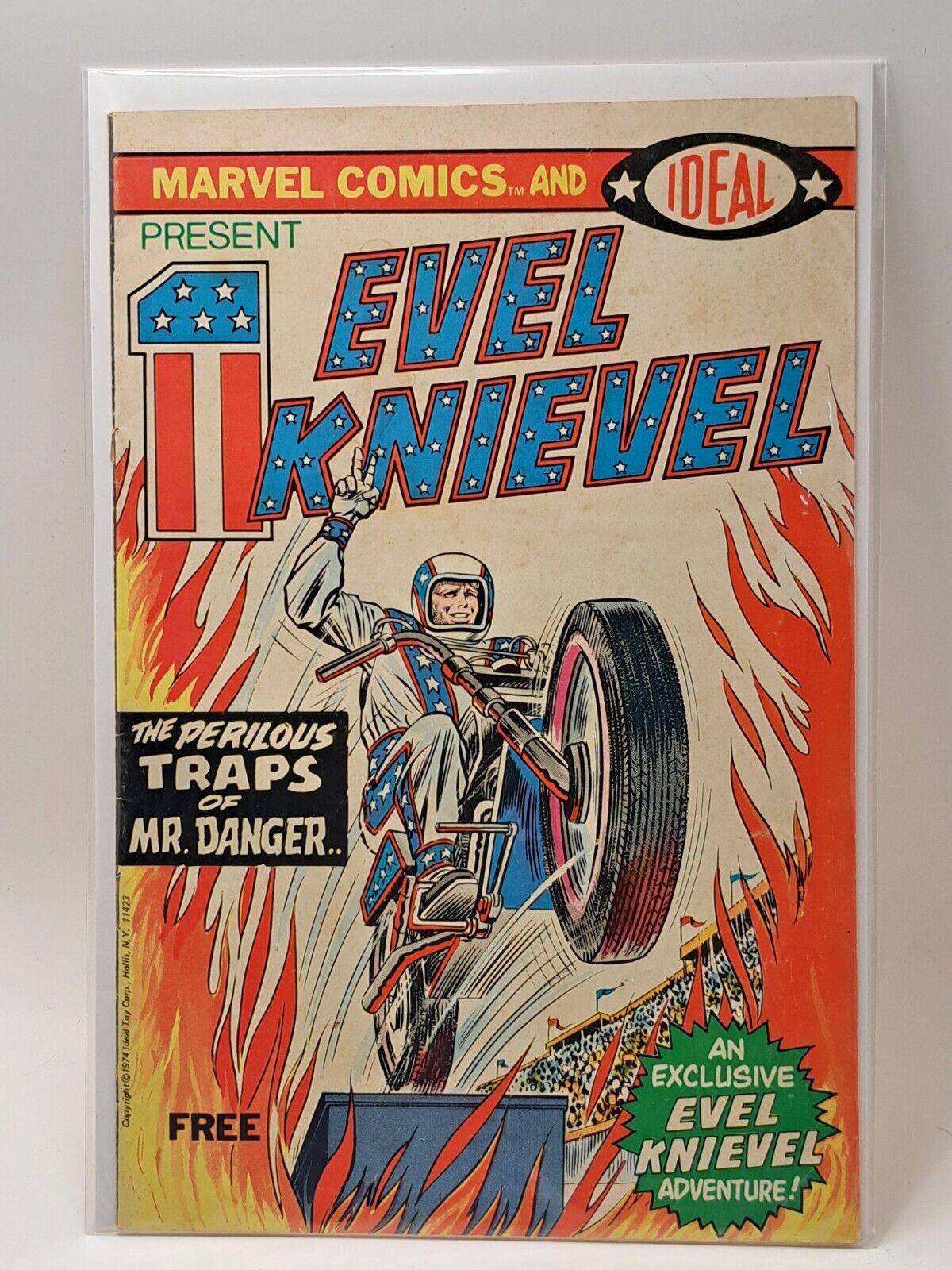 EVEL KNIEVEL #1 FN VF Free Giveaway Promo Comic MARVEL IDEAL VF