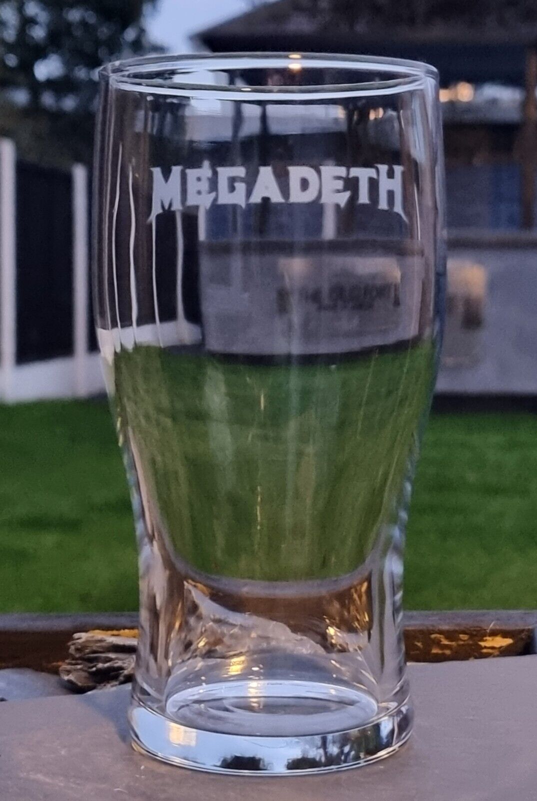 Megadeath Pint Glass