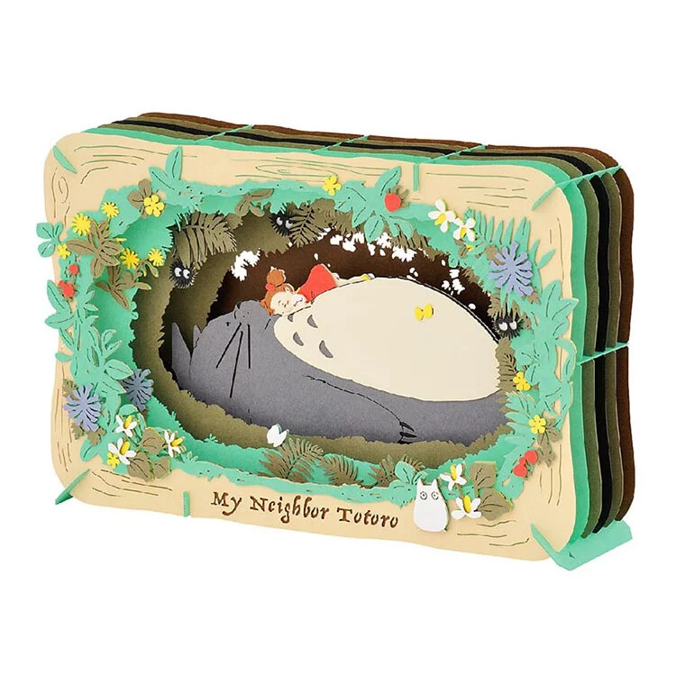 Ensky My Neighbor Totoro Paper Theater  - Temple of Totoro PT-L10 from Japan