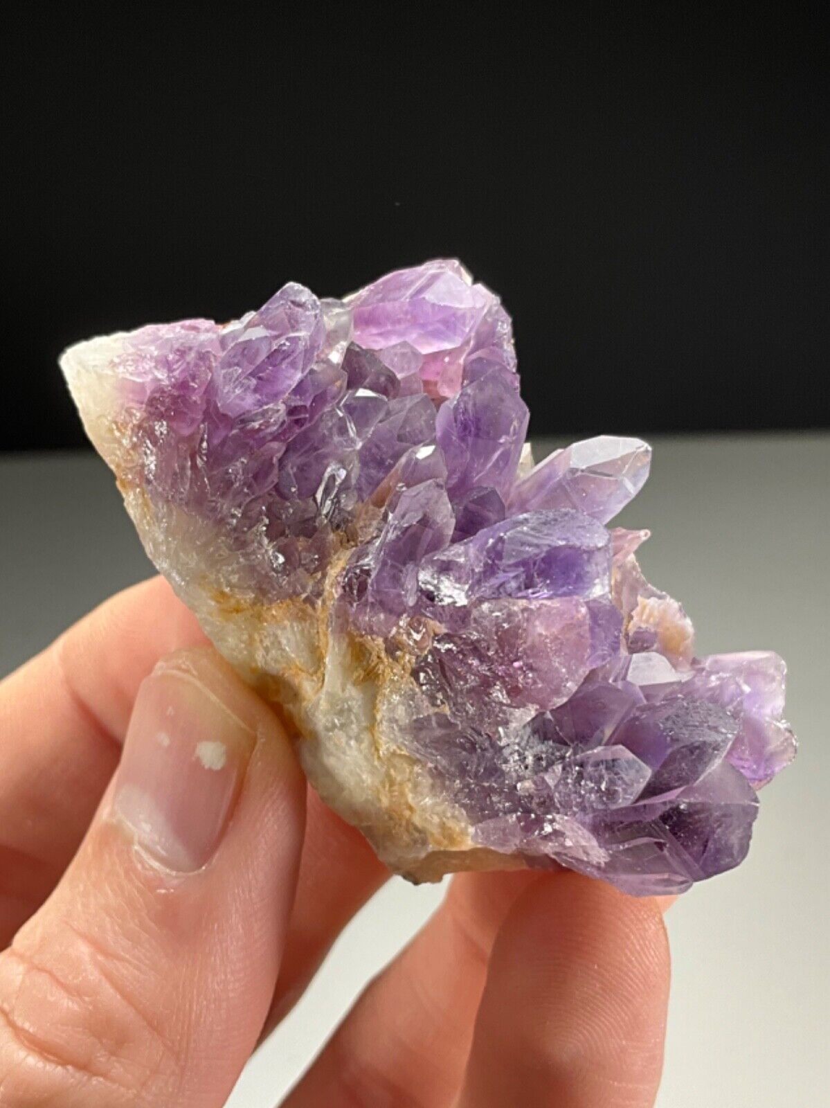 RARE AMETHYST CLUSTER FROM TAXCO, GUERRERO, MEXICO