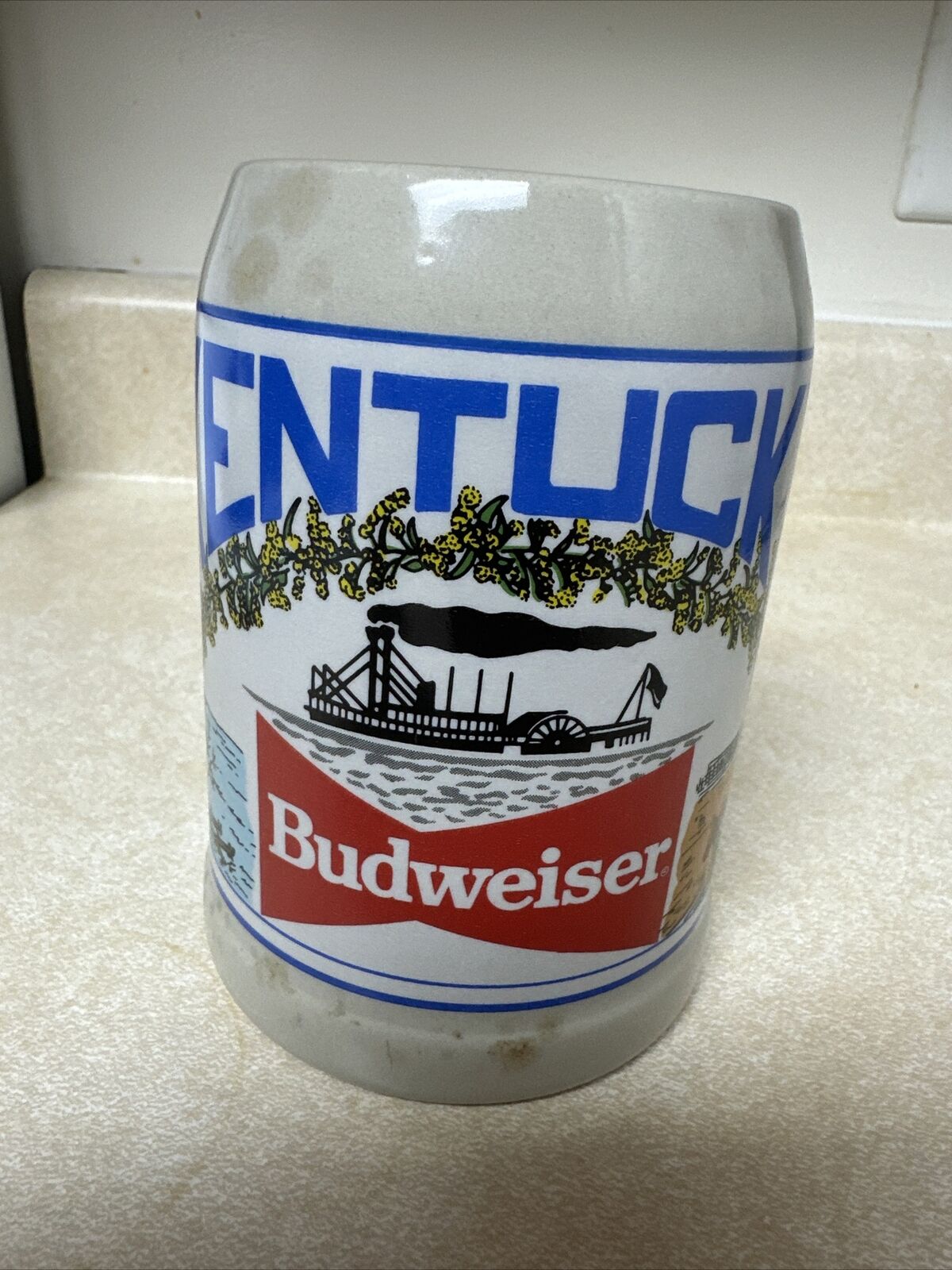 Rare Vintage Anheuser-Busch Budweiser Stein Kentucky: The Celebration 1991