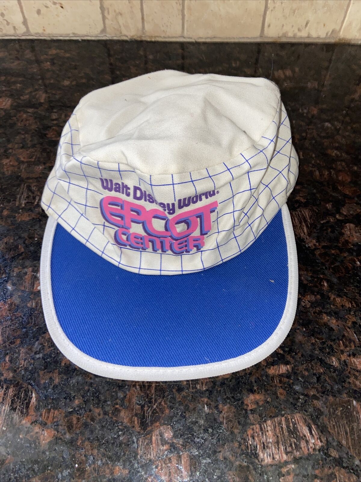 Vintage Walt Disney World Epcot Center Painter Hat Cap 1982