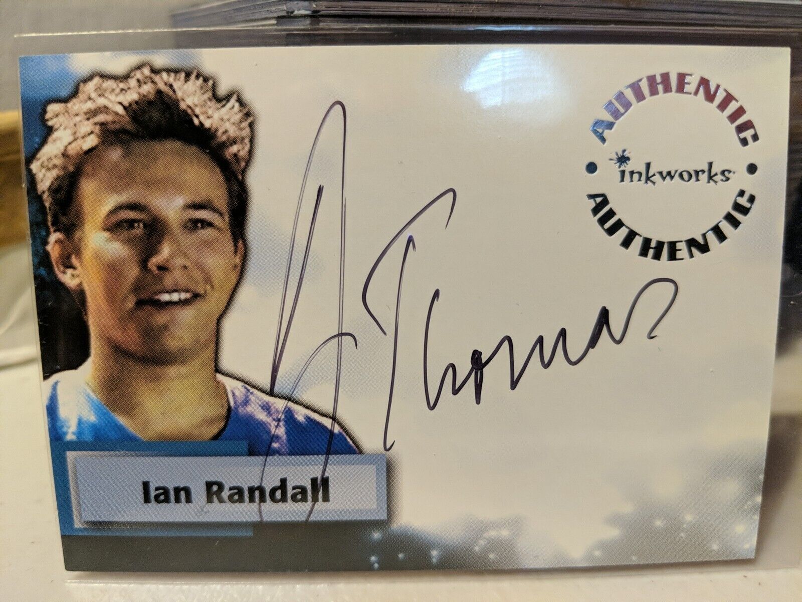 Smallville Season 3 Jonathan Taylor Thomas A21 Autograph Card as Ian Randall