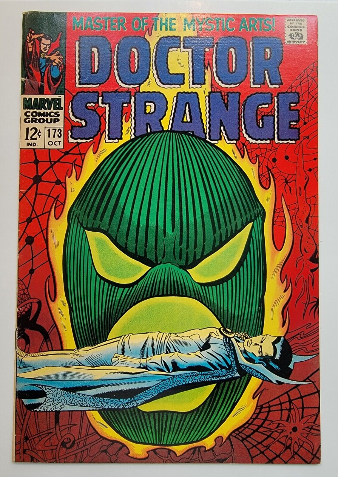 Doctor Strange #173 VF EPIC DORMAMMU Cover 1968 Roy Thomas High Grade Silver Age