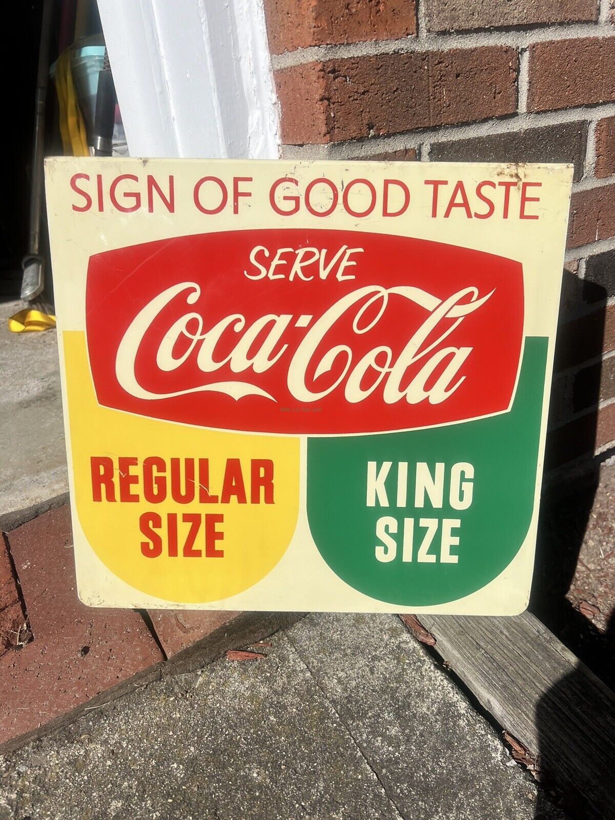 1950’s Coca Cola King Size Sign